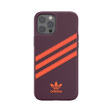 Adidas iPhone 12 Pro Max Skal Moulded Case PU Maroon/Solar Orange