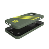 Adidas iPhone 12 Pro Max Cover Moulded Case PU Wild Pine/Acid Yellow
