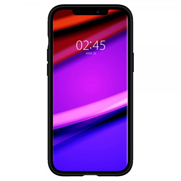 Spigen iPhone 12 Pro Max Cover Rugged Armor Mat Sort
