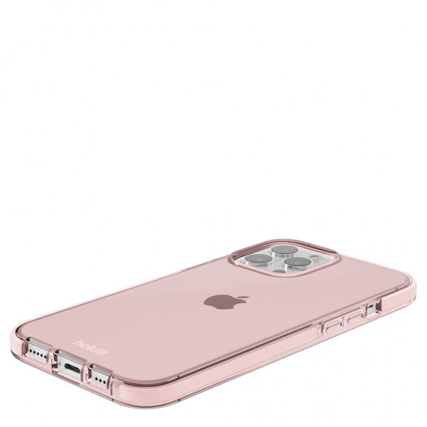 holdit iPhone 12 Pro Max Cover Seethru Blush Pink