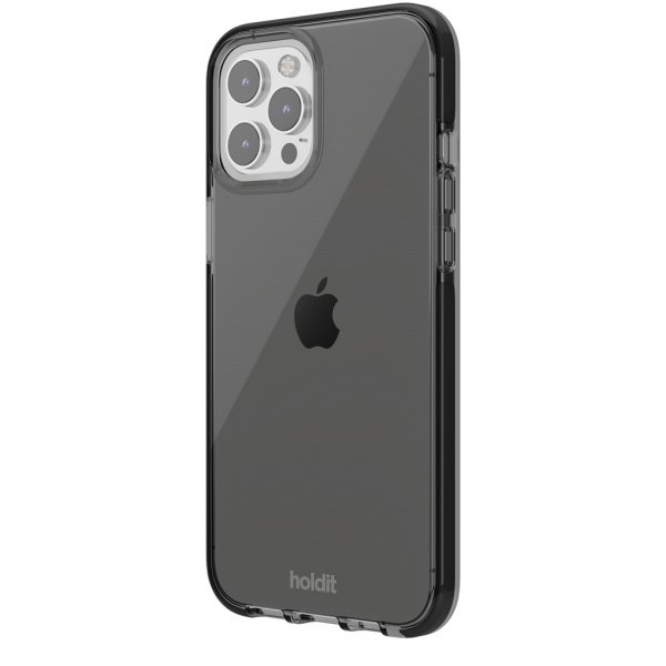 holdit iPhone 12 Pro Max Cover Seethru Sort