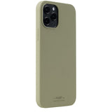 holdit iPhone 12 Pro Max Cover Silikone Khaki Green