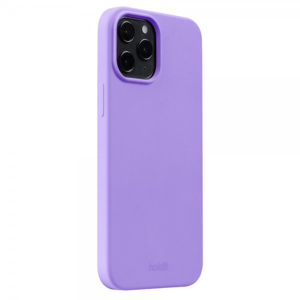 holdit iPhone 12 Pro Max Cover Silikone Violet