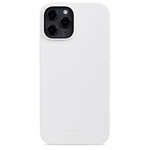 holdit iPhone 12 Pro Max Cover Silikone Hvid