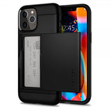 Spigen iPhone 12 Pro Max Cover Slim Armor CS Sort