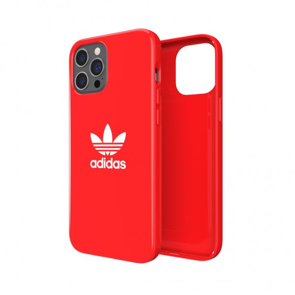 Adidas iPhone 12 Pro Max Cover Snap Case Trefoil Scarlet