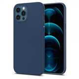 Spigen iPhone 12 Pro Max Cover Thin Fit Deep Blue