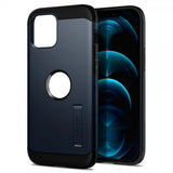 Spigen iPhone 12 Pro Max Cover Tough Armor Metal Slate