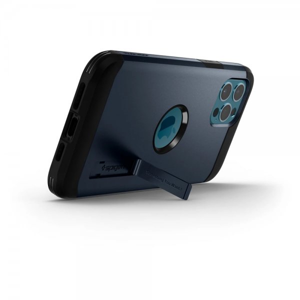 Spigen iPhone 12 Pro Max Cover Tough Armor Metal Slate
