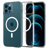 Spigen iPhone 12 Pro Max Cover Ultra Hybrid Mag Hvid