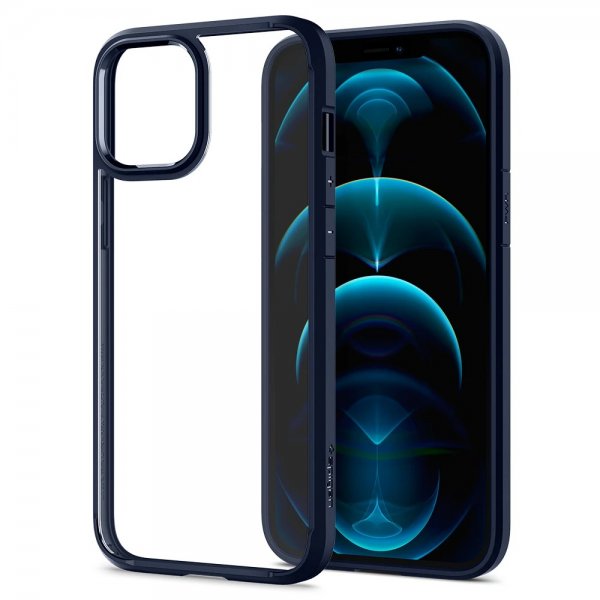 Spigen iPhone 12 Pro Max Cover Ultra Hybrid Navy Blue