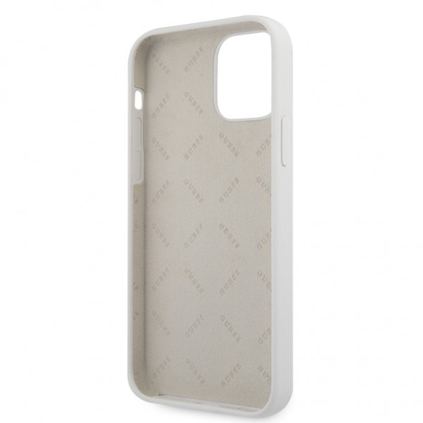 Guess iPhone 12 Pro Max Cover Vintage Silikone Cream