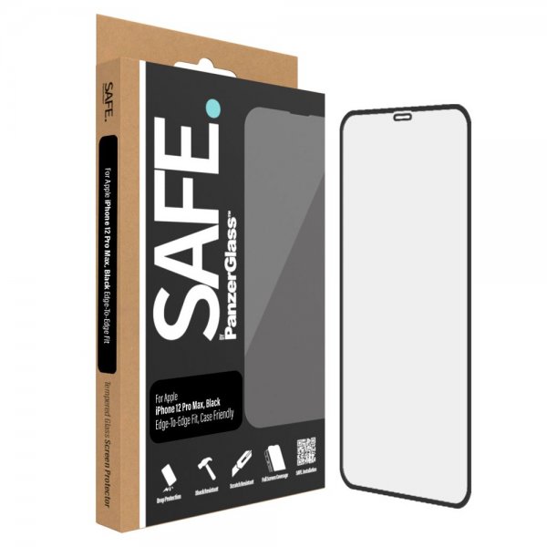SAFE by PanzerGlass iPhone 12 Pro Max Skærmbeskyttelse Edge-to-Edge Fit