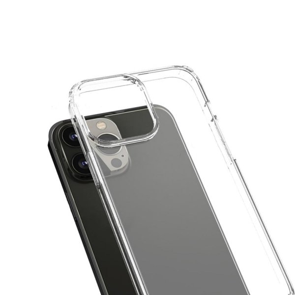 Rvelon iPhone 12 Pro Max Cover Stødsikkert Gennemsigtigt