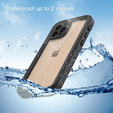 Redpepper iPhone 12 Pro Cover Vandtæt IP68 Sort