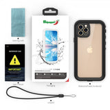 Redpepper iPhone 12 Pro Cover Vandtæt IP68 Sort