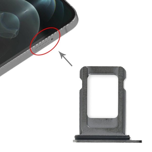 iPhone 12 Pro/12 Pro Max Simkortholder - Grå