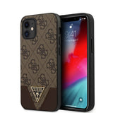 Guess iPhone 12 Mini Cover 4G Brun