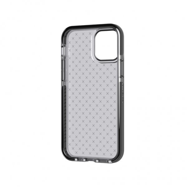 Tech21 iPhone 12/iPhone 12 Pro Cover Evo Check Smokey Black