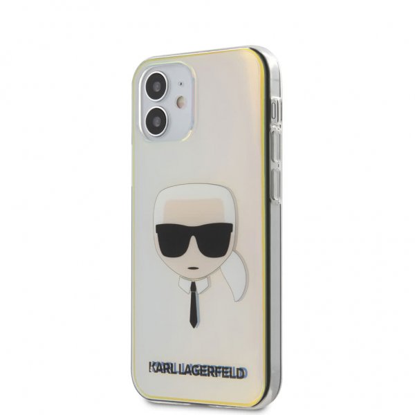 Karl Lagerfeld iPhone 12 Mini Cover Ikonisk Iridescent