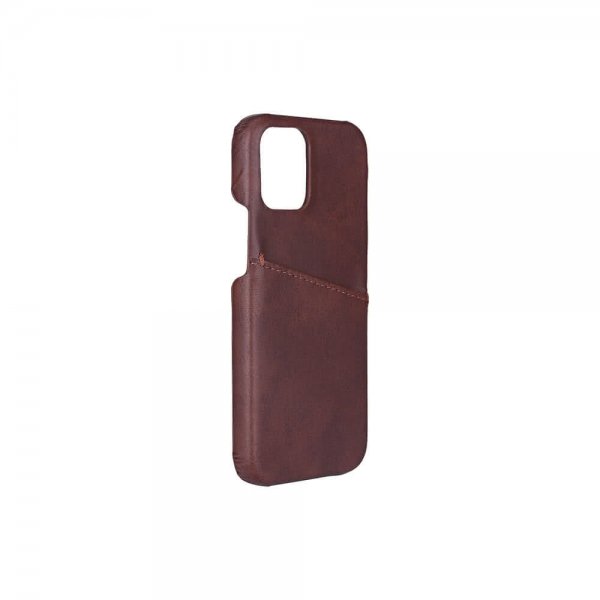Onsala iPhone 12 Mini Cover med Kreditkortholder Brun