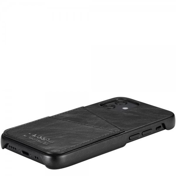holdit iPhone 12 Mini Cover med Kortlomme Sort