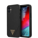Guess iPhone 12 Mini Cover Saffiano V Stitch Sort