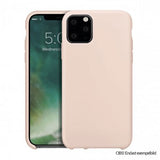 Xqisit iPhone 12 Mini Cover Silikone Etui Rosa