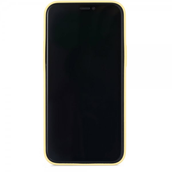 holdit iPhone 12 Mini Cover Silikone Gul