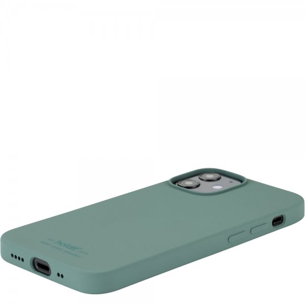 holdit iPhone 12 Mini Cover Silikone Moss Green