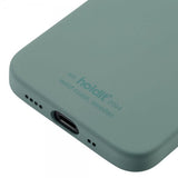 holdit iPhone 12 Mini Cover Silikone Moss Green