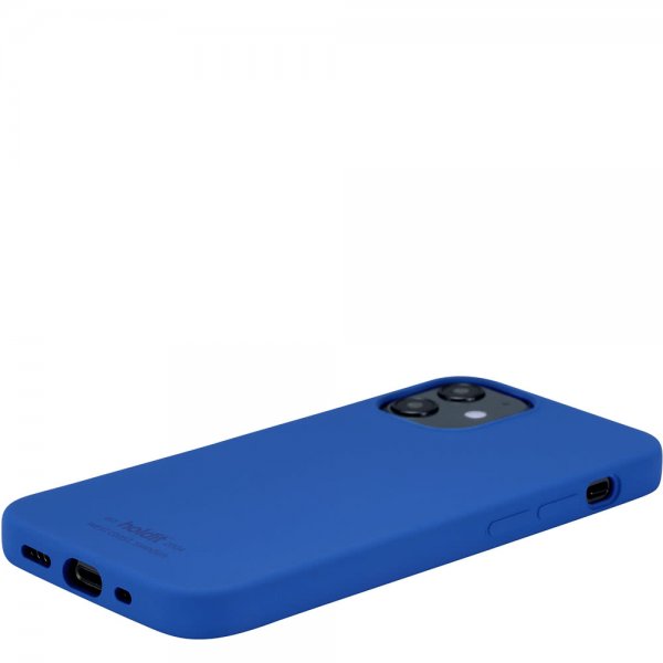 holdit iPhone 12 Mini Cover Silikone Royal Blue