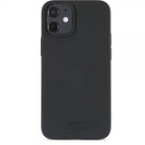 holdit iPhone 12 Mini Cover Silikone Sort