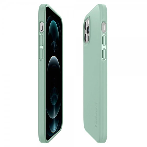 Spigen iPhone 12 Cover Thin Fit Apple Mint