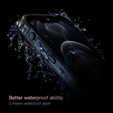 Redpepper iPhone 12 Cover Vandafvisende IP68 Sort