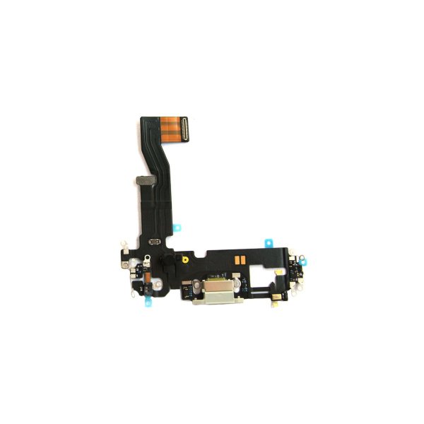 iPhone 12/12 Pro Ladeport Flexkabel - Sølv