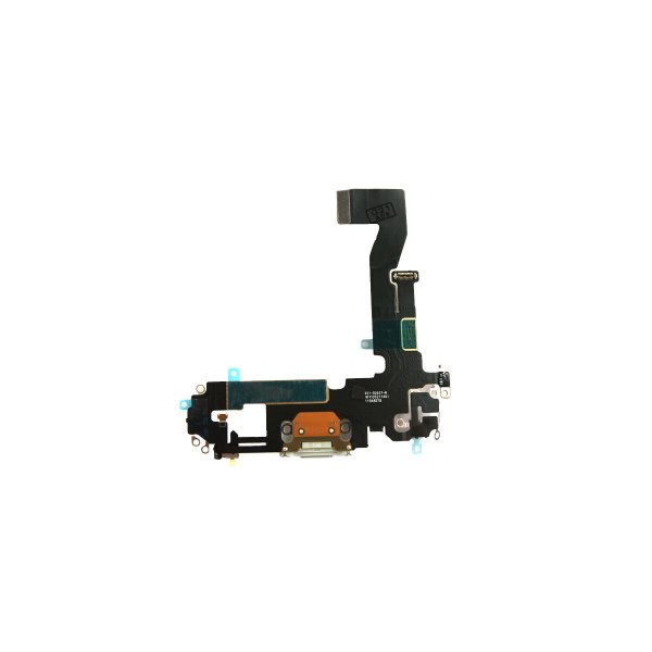 iPhone 12/12 Pro Ladeport Flexkabel - Sølv