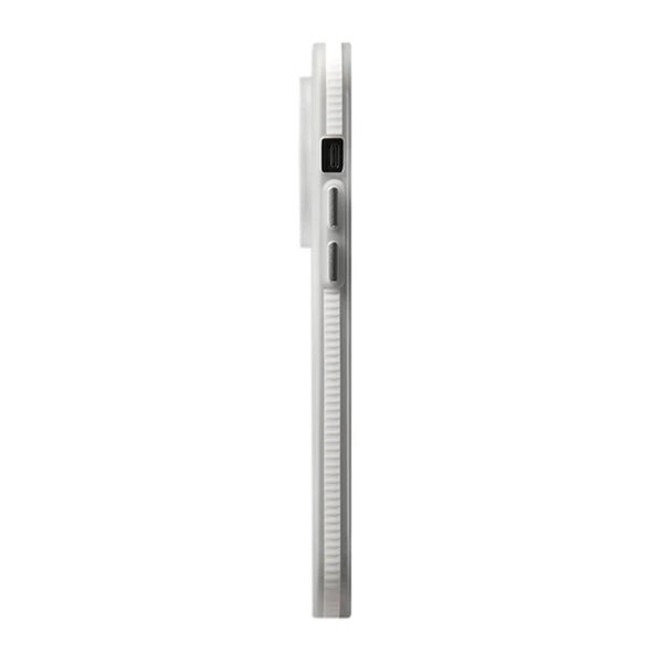 Rvelon iPhone 12/iPhone 12 Pro Etui Korrugeret MagSafe Hvid
