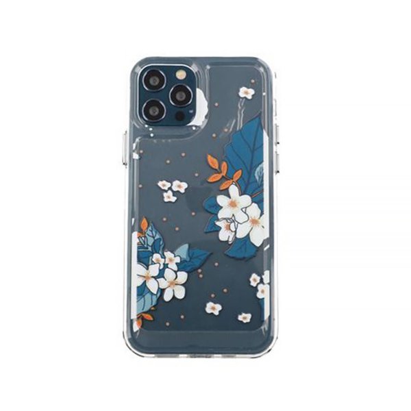 iPhone 12/iPhone 12 Pro Cover Motiv Blå Blade