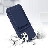 iPhone 12/iPhone 12 Pro Etui Kortholder Blå