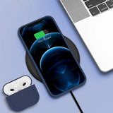 Rvelon iPhone 12/iPhone 12 Pro Silikonecover Blå