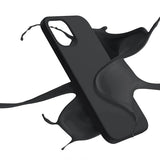 Rvelon iPhone 12/iPhone 12 Pro Silikonecover Sort