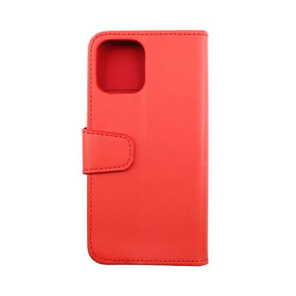 Rvelon iPhone 12/iPhone 12 Pro Etui Udfoldeligt Kortfag Rød