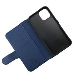 Rvelon iPhone 12/iPhone 12 Pro Etui Magnetisk Aftageligt Cover Blå