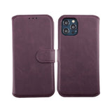 Rvelon iPhone 12/iPhone 12 Pro Etui Magnetisk Aftageligt Cover Lilla