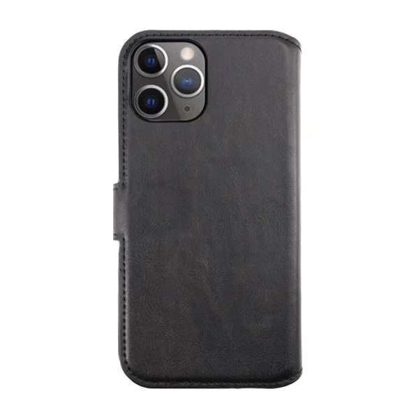 Rvelon iPhone 12/iPhone 12 Pro Etui Magnetisk Aftageligt Cover Sort