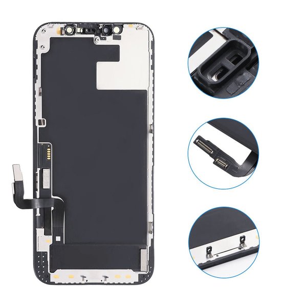 iPhone 12/12 Pro Skærm med LCD In-Cell RJ