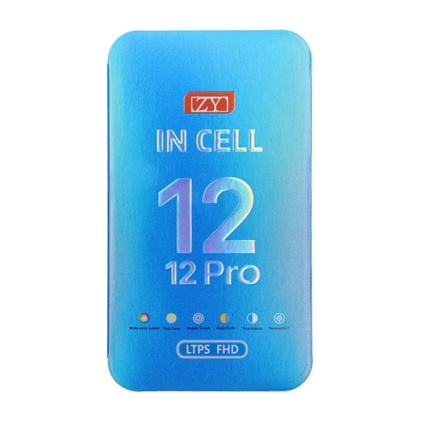 iPhone 12/12 Pro Skærm med LCD-skærm ZY In-Cell FHD COF