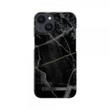 Ideal of Sweden iPhone 13/14/15/16e/17e Cover Fashion Case MagSafe Black Thunder Marble