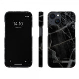 Ideal of Sweden iPhone 13/14/15/16e/17e Cover Fashion Case MagSafe Black Thunder Marble